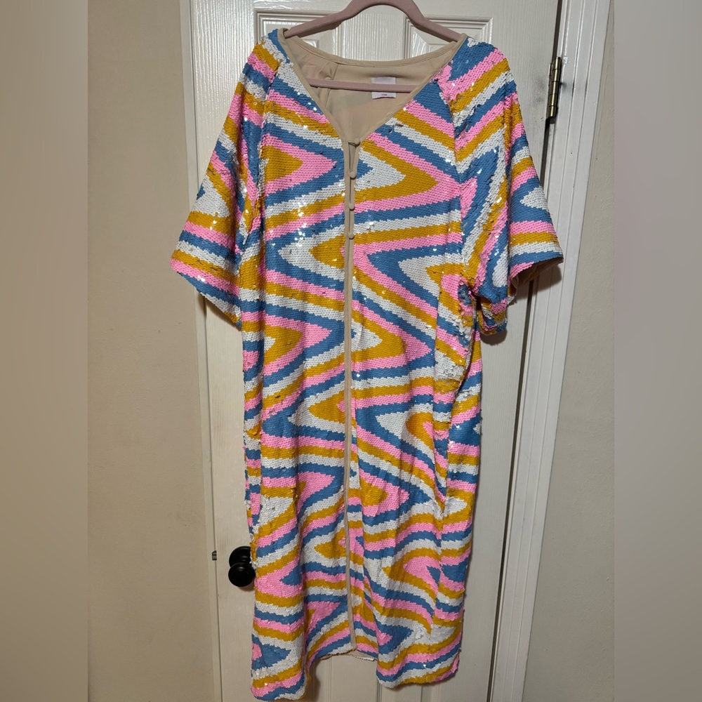 Buddy Love She She Tidal Wave Caftan- size XL